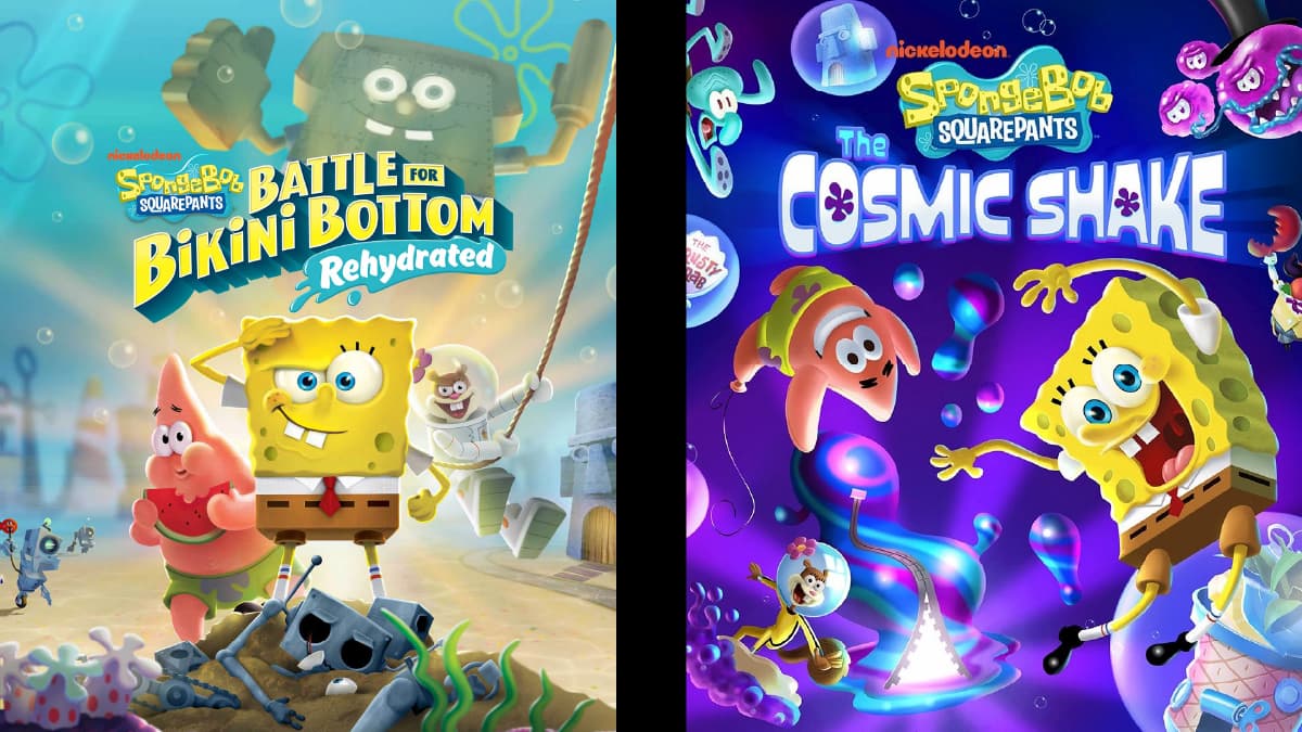 The Cosmic Shake vs Battle for Bikini Bottom Qual é o melhor jogo do