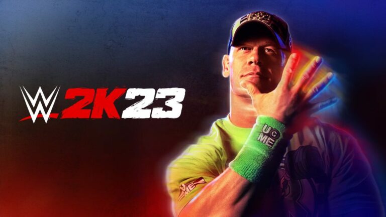 John Cena WWE 2K23 Cover