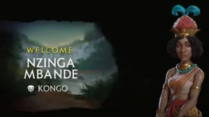 Nzinga Mbanda of Kongo in Civ 6