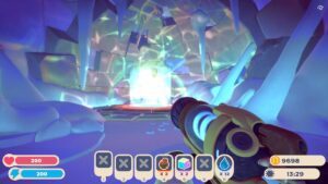 slime rancher 2 powderfall bluffs teleporter