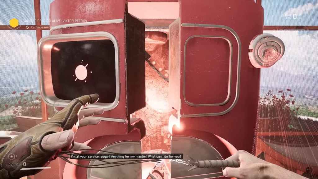 o vulgar robô frigorífico nora em Atomic Heart