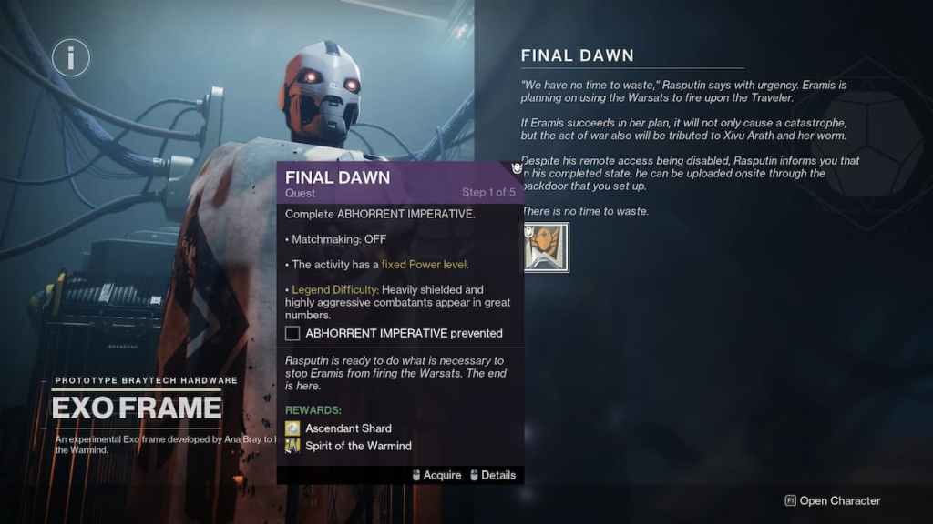 Destiny 2 Como Concluir Final Dawn - Rasputin na Torre. 