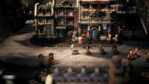 octopath traveler 2 town