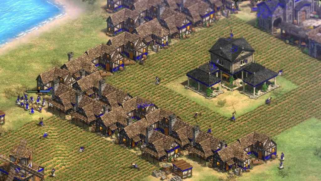 Captura de tela do Age of Empires II