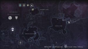 Where to Find Gilded Precept Lost Sector in Destiny 2 - Lost Sector on map.