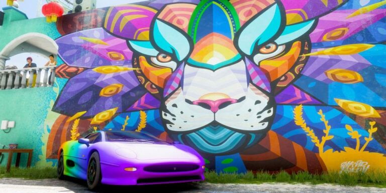 Where to Find Farid Rueda’s Bear and Lion Murals in Forza Horizon 5