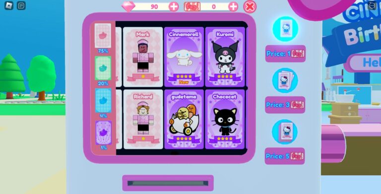 Como obter o Cinnamoroll no My Hello Kitty Cafe do Roblox