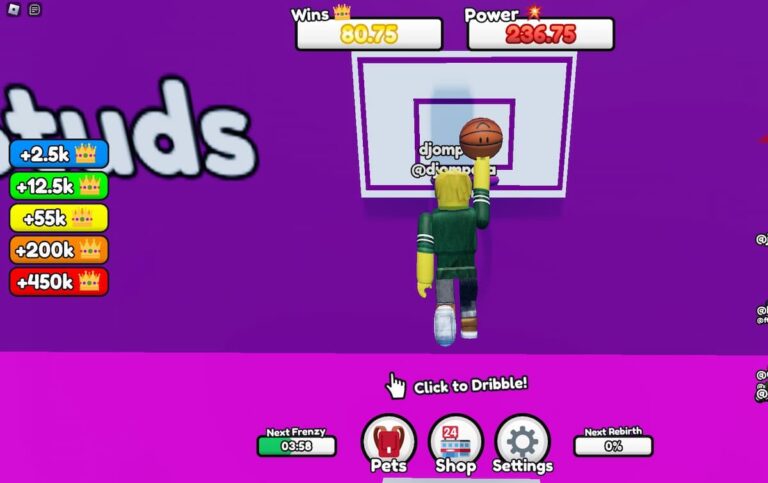 Roblox Super Dunk Codes