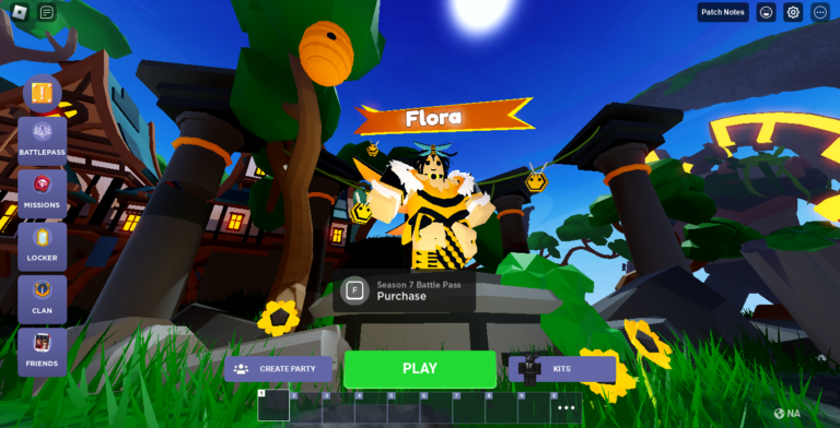 Como obter o Flora Kit no Roblox Bedwars