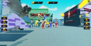 Como obter o Shazam!  Itens no Roblox's Strongman Simulator