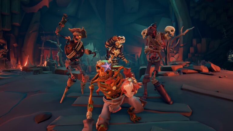 sea of thieves skeleton curse