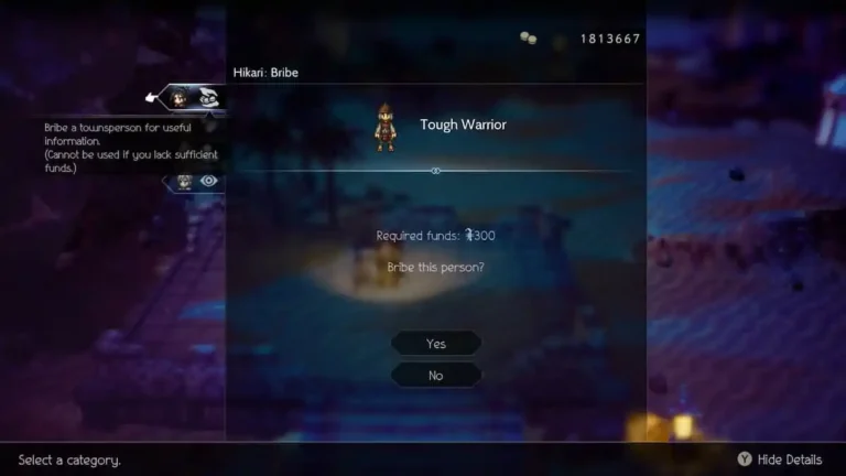 how to unlock the tough warrior octopath traveler 2