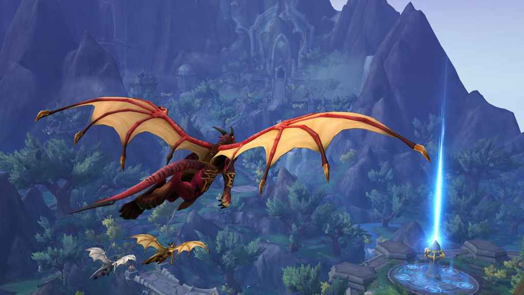 Como Desbloquear Cache Arcano Primordial em WoW: Dragonflight voando