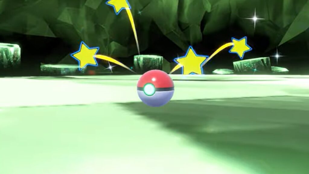 Capturar um Pokémon em uma batalha Tera Raid em Pokémon Scarlet e Violet