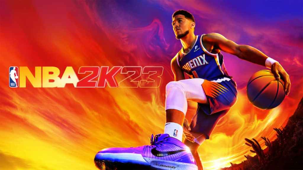 NBA 2K23 arte da capa de Devin booker