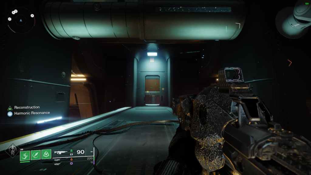 Onde encontrar a localização da figura de ação Radiosonde na entrada de Destiny 2