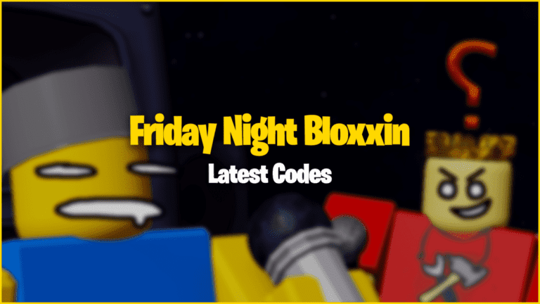 Friday Night Bloxxin Codes (abril de 2023)