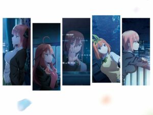 Crunchyroll estreia o longa-metragem de anime 'Quintessential Quintuplets' transmitido hoje com dublagem em espanhol