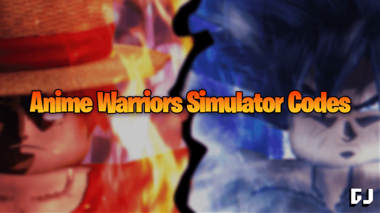 Anime Warriors Simulator Codes (maio de 2023)