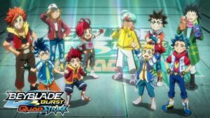 Hulu lança anime 'Beyblade Burst QuadStrike' hoje