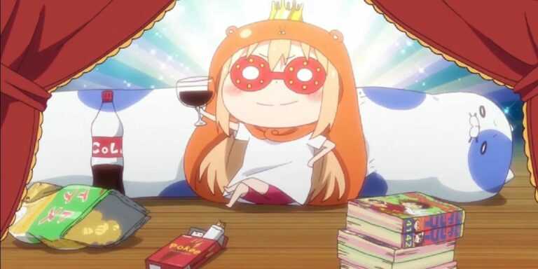 himouto umara chan being a queen