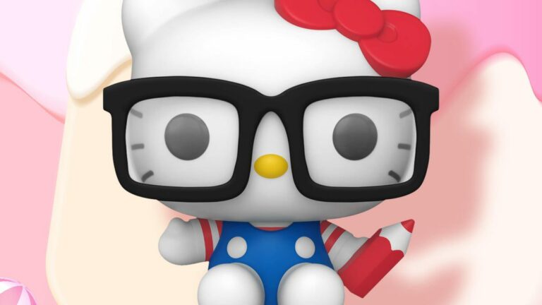 Hello Kitty usa óculos nerd no último lançamento do Funko Pop