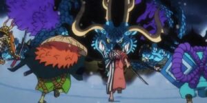 Scabbards Attacking Kaido