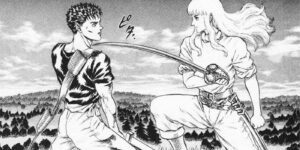 Guts and Griffith Berserk Manga