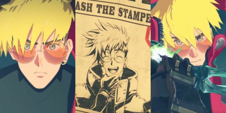 Trigun Stampede Best Worst Vash Stampede Trio Header