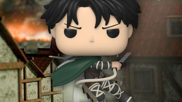 O capitão da última temporada de Attack On Titan, Levi Funko Pop, será um exclusivo de anime AAA