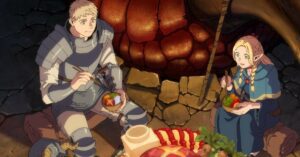 Delicious in Dungeon Anime revela pôster e elenco de voz principal