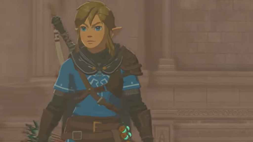 Link em Zelda Tears of the Kingdom