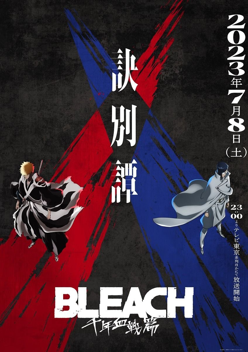 Ichigo e Uryu em Bleach Parte 2