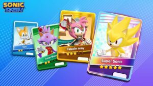 Sonic Dash Character Cards