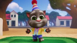 O evento de aniversário de My Talking Tom 2 comemora dez anos de gato malhado