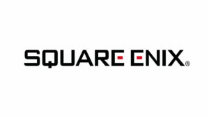 Square Enix Logo in block letter with a red dash in the middle of each E