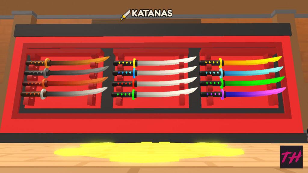 Roblox Ninja Fighting Simulator Katanas