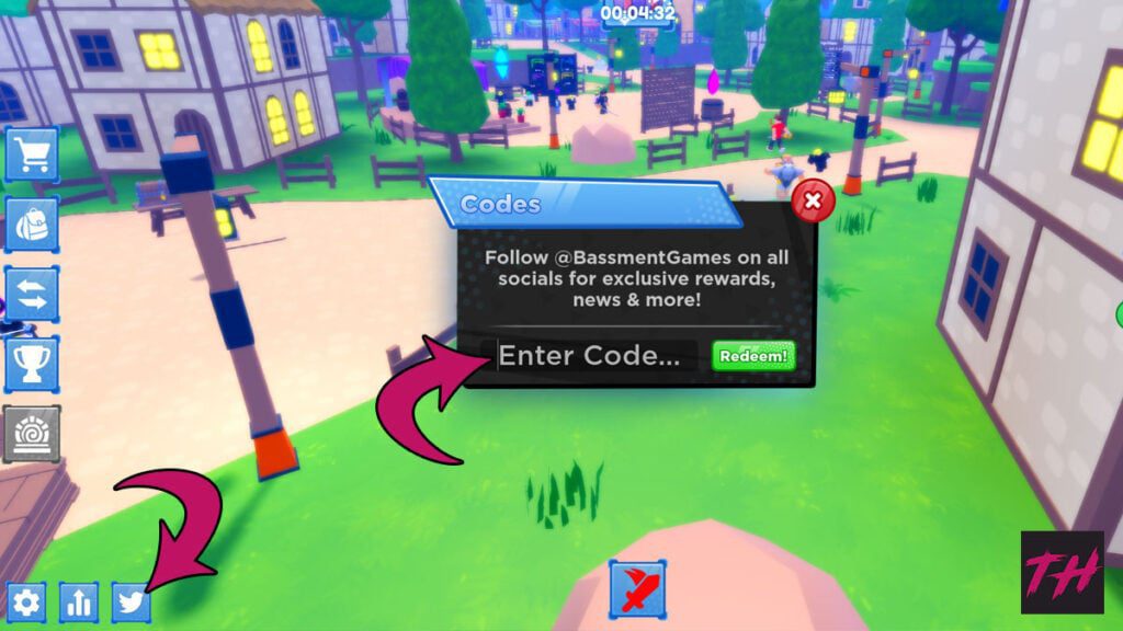 Guia sobre como resgatar um código no Roblox Anime Legacy.