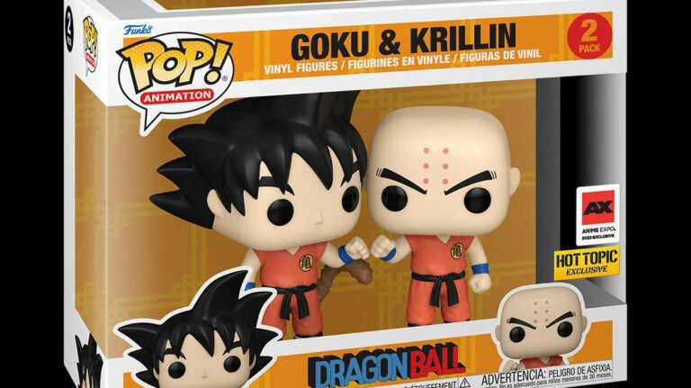 Dragon Ball Goku e Kuririn Funko Pop 2-Pack exclusivos da Anime Expo já estão à venda