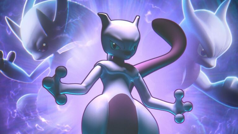 Pokemon Unite Mewtwo Artwork