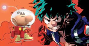 My Hero Academia traz Deku ao mundo de Pikmin em nova arte