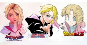 Spider-Verse Manga Makeover dá a Gwen o tratamento Shonen