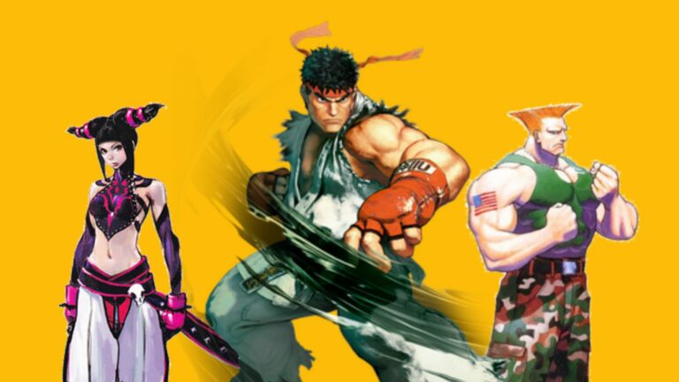 Os nossos personagens favoritos de Street Fighter