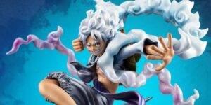 Luffy Derrota Kaido na Estátua Colecionável Epic Gear 5