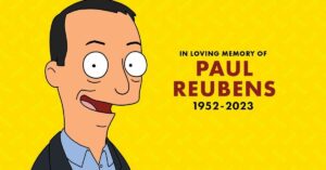 Bob's Burgers presta homenagem a Paul Reubens durante a última transmissão