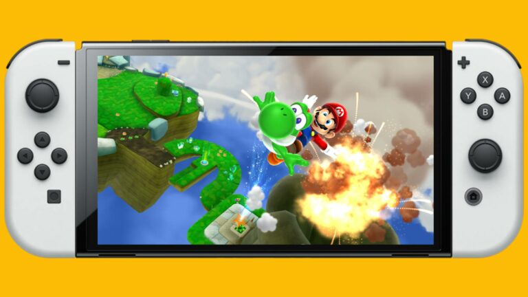 Onde está a porta do Super Mario Galaxy 2 Switch?