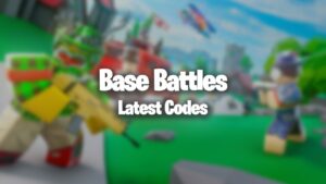 Roblox Base Battles Codes (agosto de 2023)