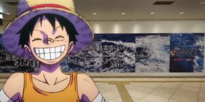 Conselhos de Eiichiro Oda para One Piece Live Action decora mural no Japão