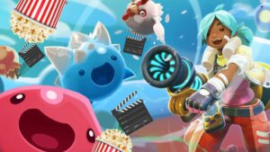 Segure minhas tramas, há um filme Slime Rancher nas cartas