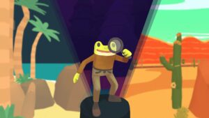 Aventura anfíbia Frog Detective chega ao Switch em breve